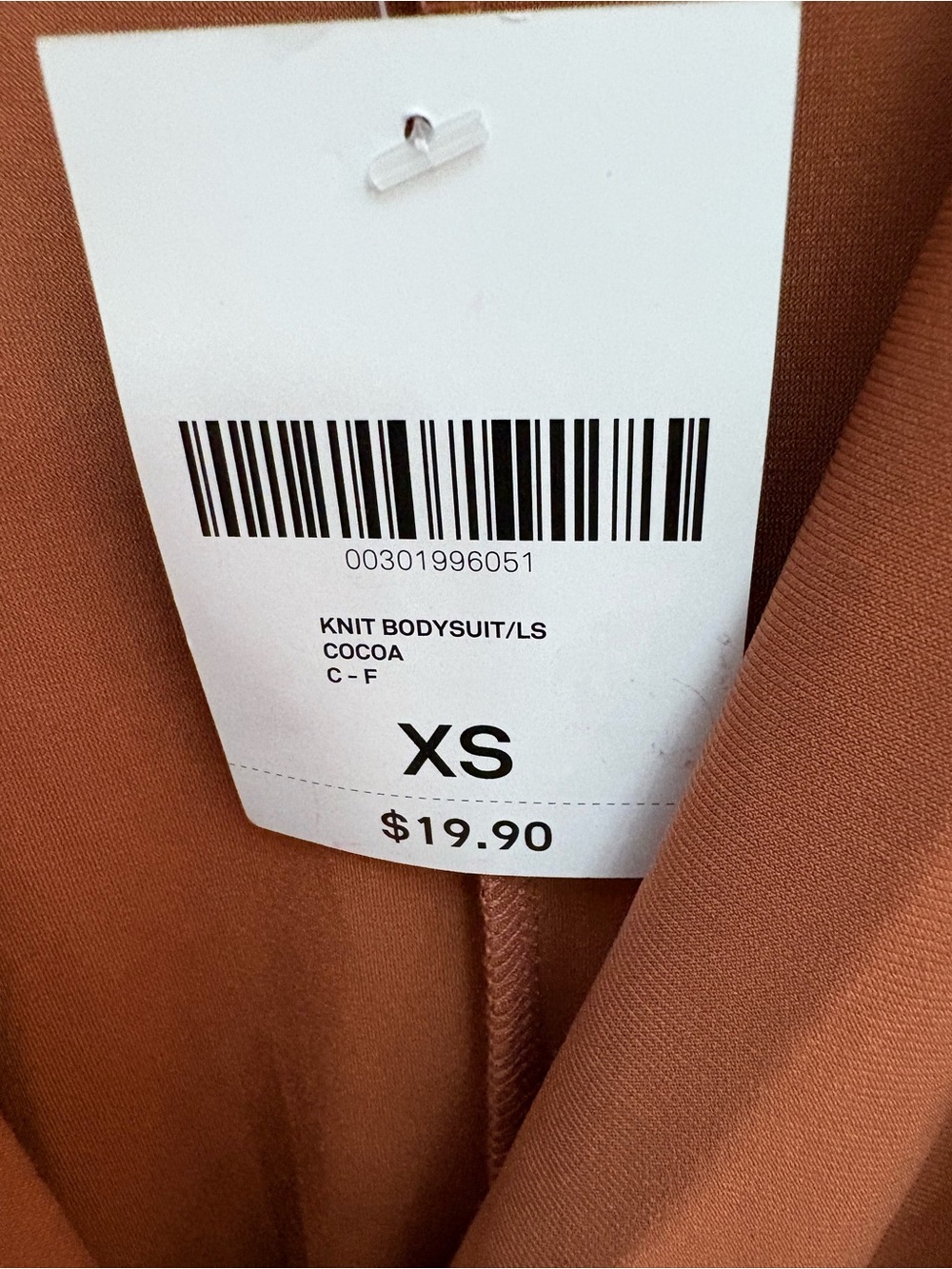 Forever 21 Rust Orange Wrap Bodysuit - Picture 6 of 8